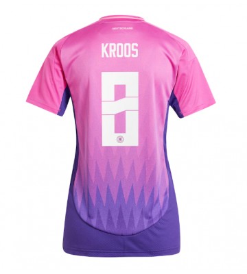 Tyskland Toni Kroos #8 Udebanetrøje Dame EM 2024 Kort ærmer